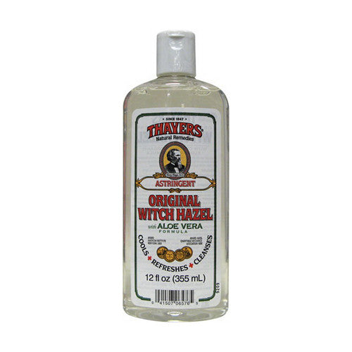 Thayers Original Witch Hazel With Aloe Vera Formula Astringent - 12 Oz